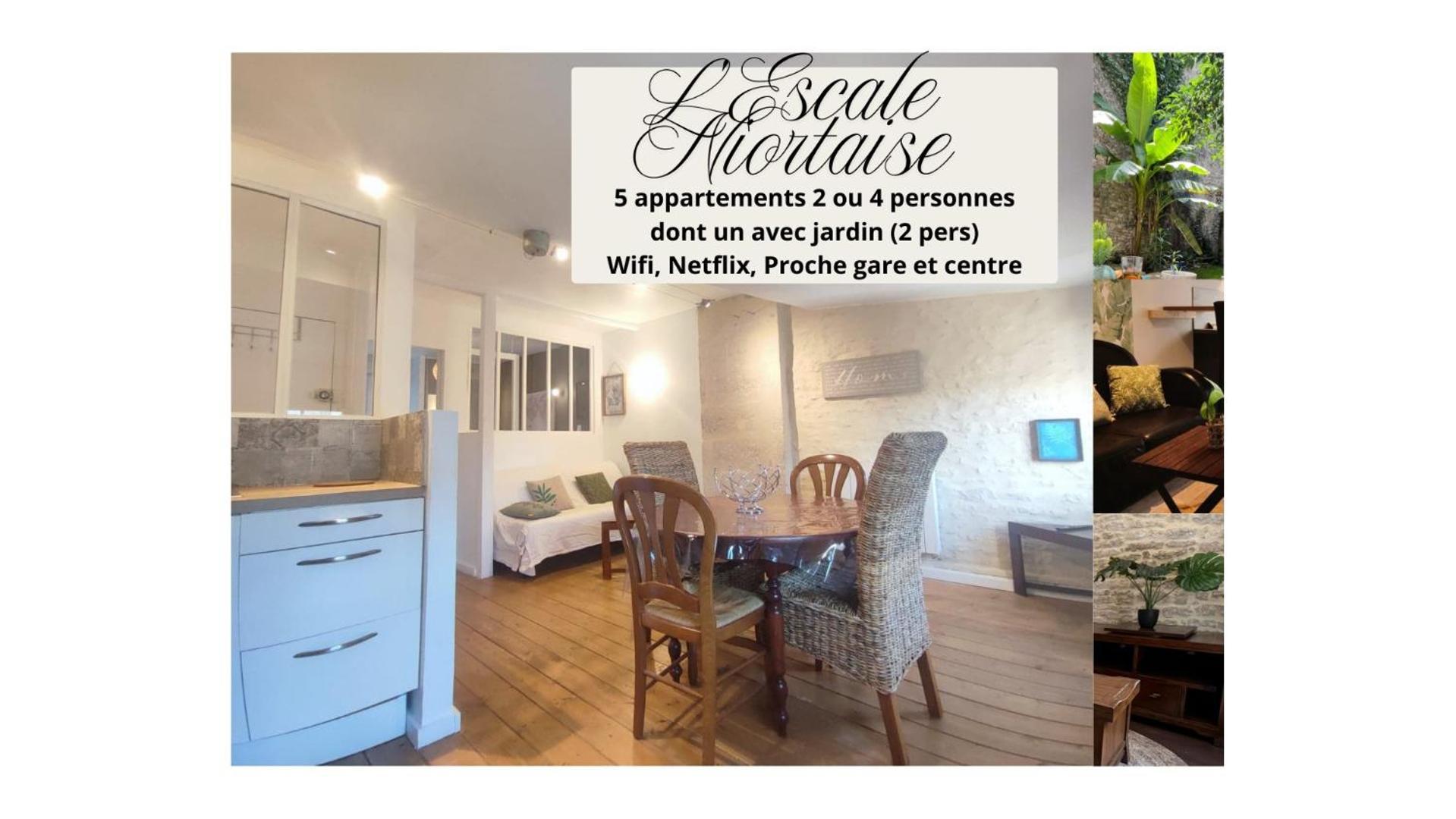 L'Escale Niortaise - Centre-Ville - 10Mn Gare - Wifi - Netflix Exterior photo